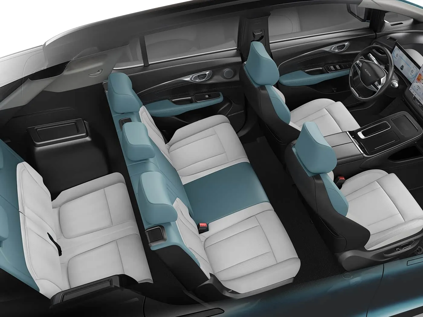 AION V Tyrannosaurus Luxury Electric SUV Ƙwararrun Ƙwararrun Tuƙi na Hagu tare da Nasarar Cigaban Sabbin Motar Makamashi