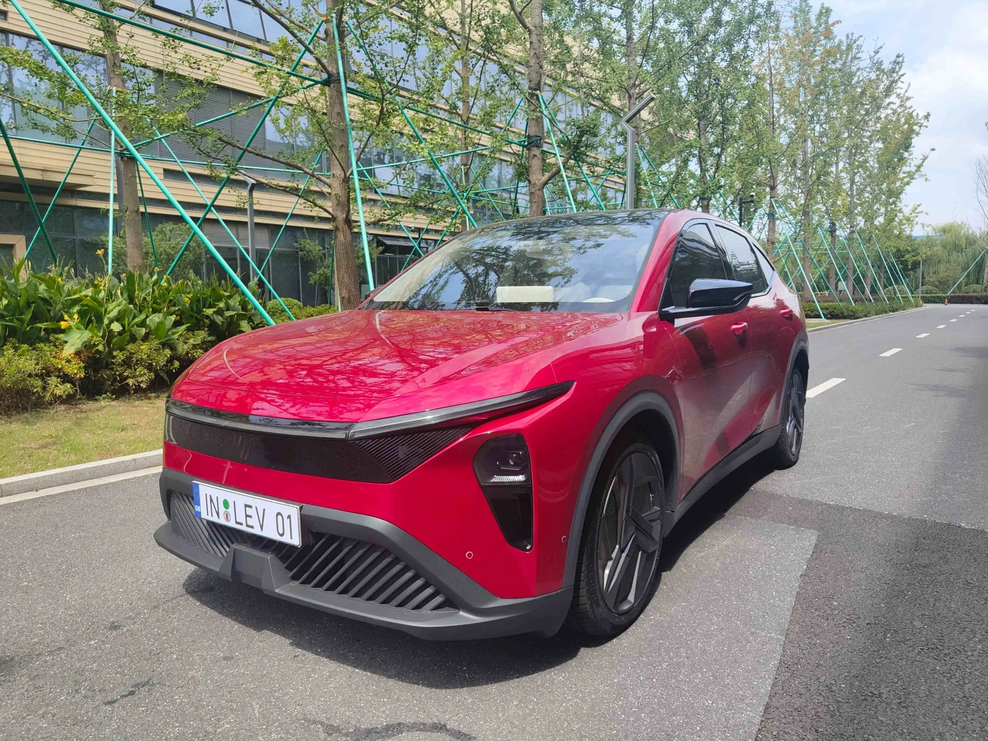 Hannun dama na Lev01 Drive SUV Sabuwar makamashin makamashi ev Long 40
