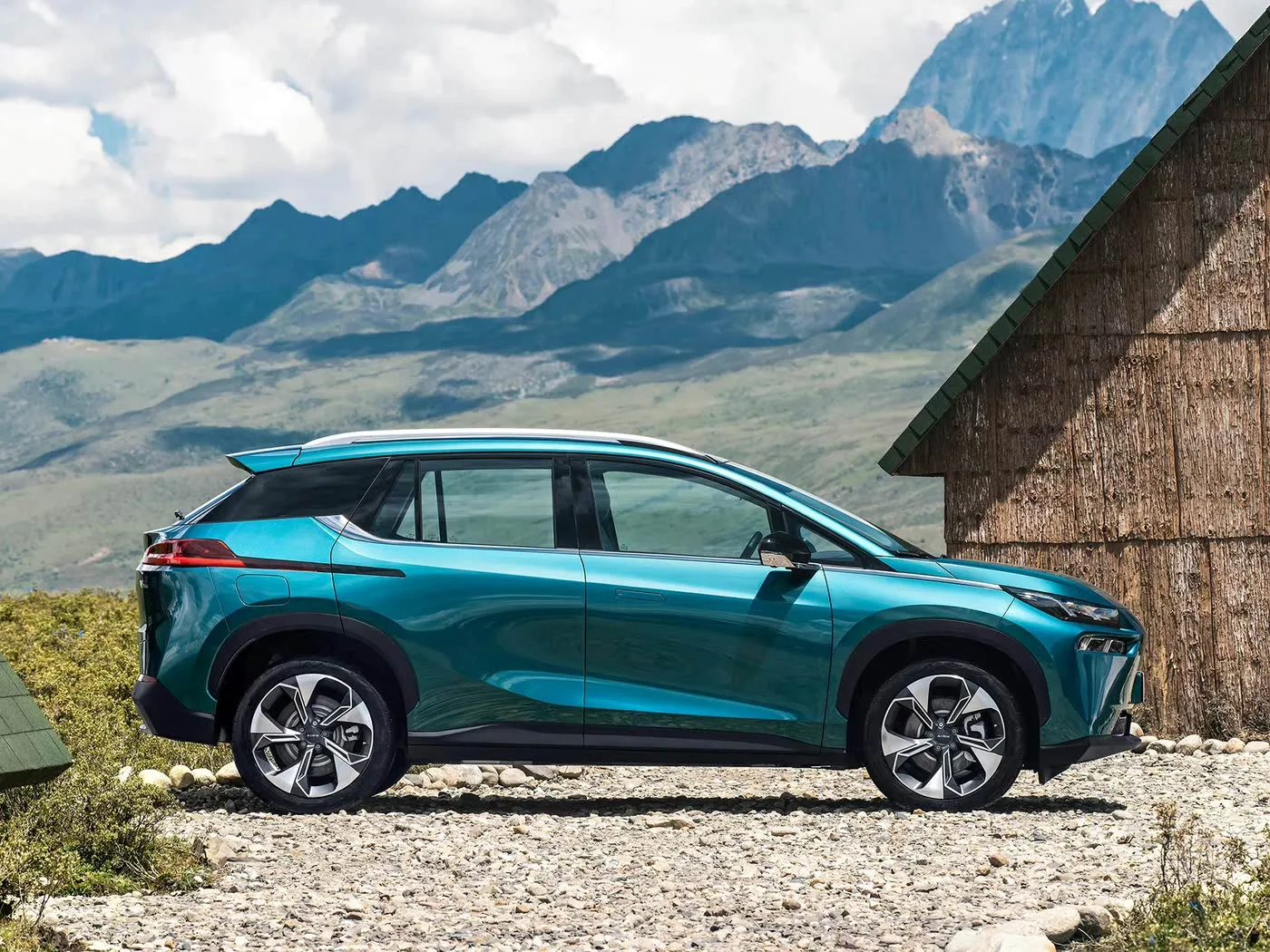 AION V Tyrannosaurus Luxury Electric SUV Ƙwararrun Ƙwararrun Tuƙi na Hagu tare da Nasarar Cigaban Sabbin Motar Makamashi