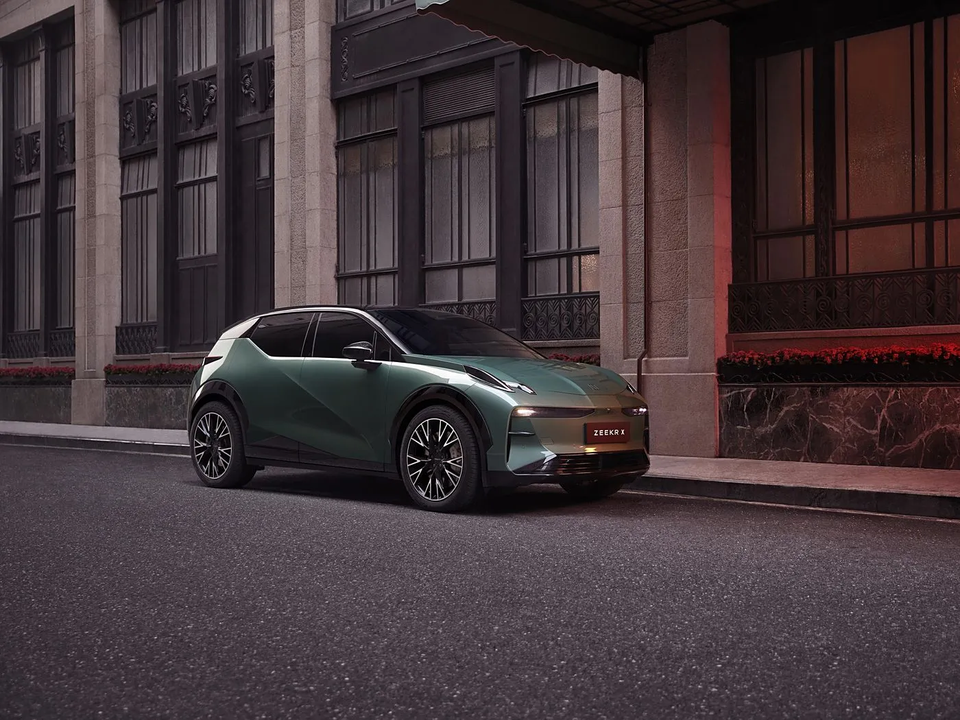 Mafi kyawun ƙimar SUV don Kuɗi Zeekr X Electric Sabuwar Motar Makamashi 190km/h Gudun Ƙarfin Ƙarfafa Ƙirar Ayyuka akan Budget