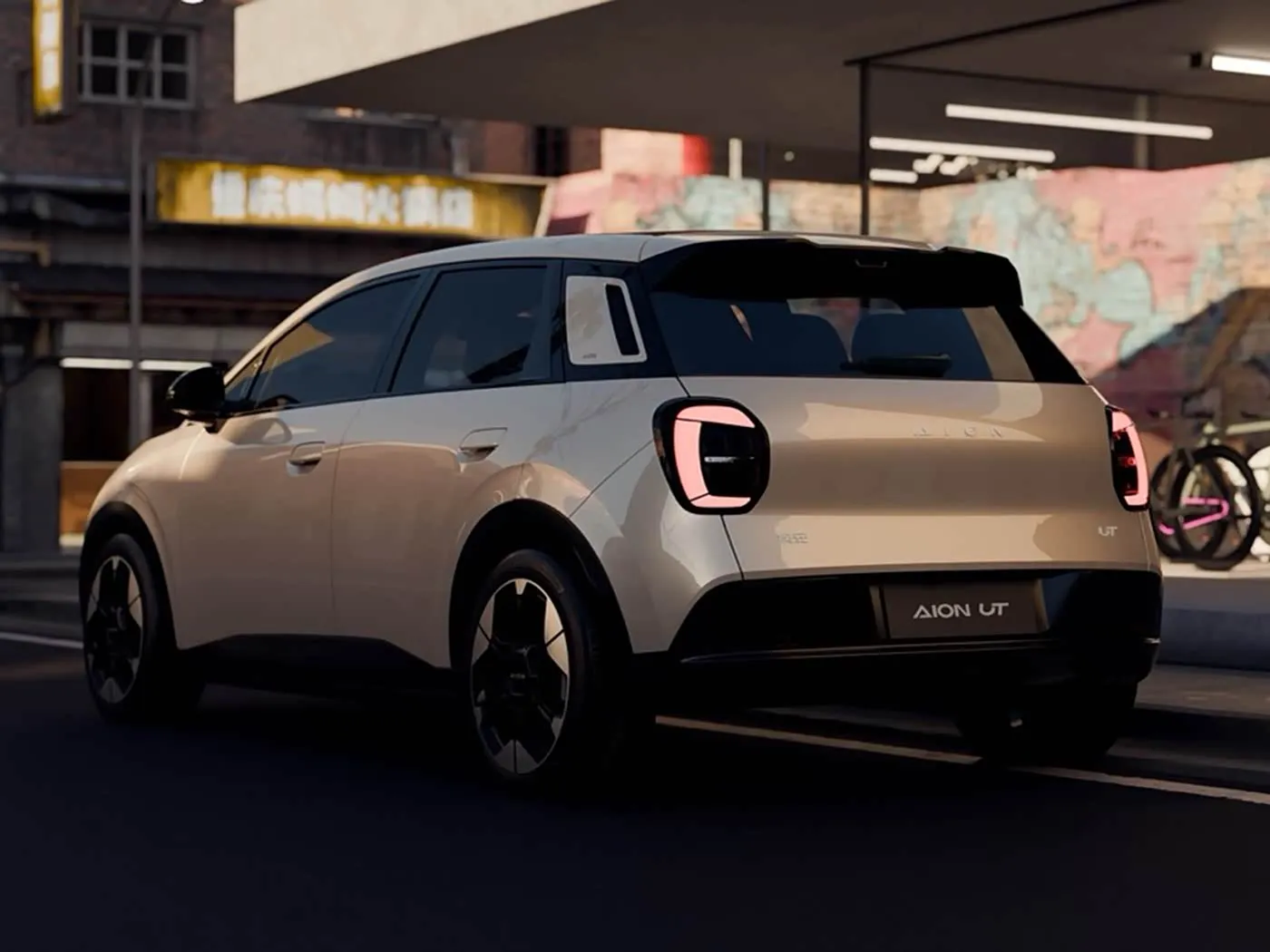 Sabuwar Makamashi Tsabtace Wutar Lantarki Mini Hatchback AION UT Hot Sale Lithium Hybrid EV Daga GAC Haɗin gwiwar Haɗin gwiwar Farashi