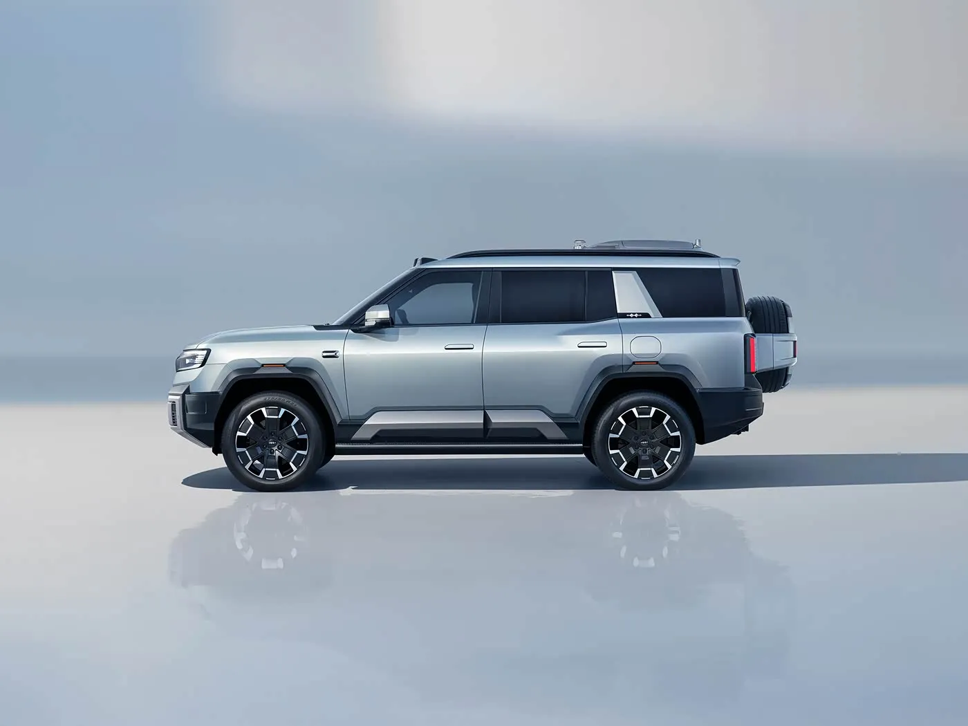BYD Leopard 8 Luxury PHEV SUV 505HP Advanced Off-Road SUV 2.0T Plug-in Hybrid Electric SUV tare da Fasahar Chassis Cloud