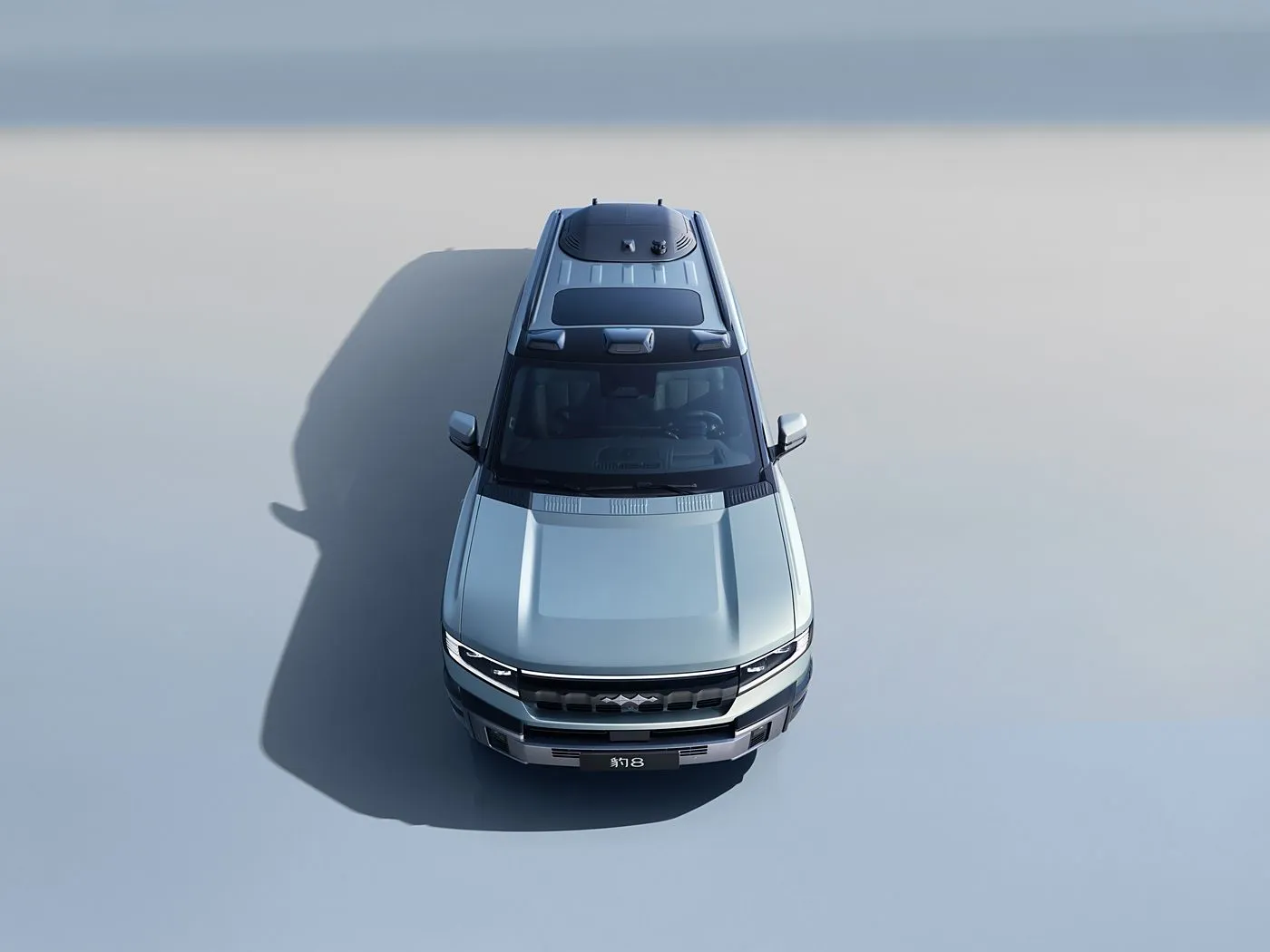 BYD Leopard 8 Luxury PHEV SUV 505HP Advanced Off-Road SUV 2.0T Plug-in Hybrid Electric SUV tare da Fasahar Chassis Cloud