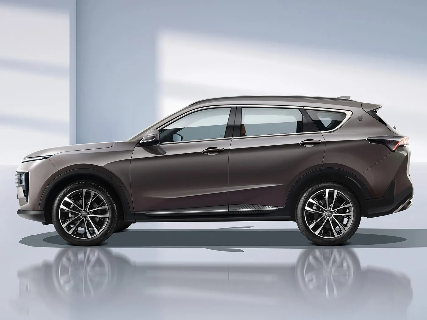 Sabuwar Chery Jetour X70 PLUS SUV Atomatik Drive Euro VI Emission Alloy Roof Fata Kujeru