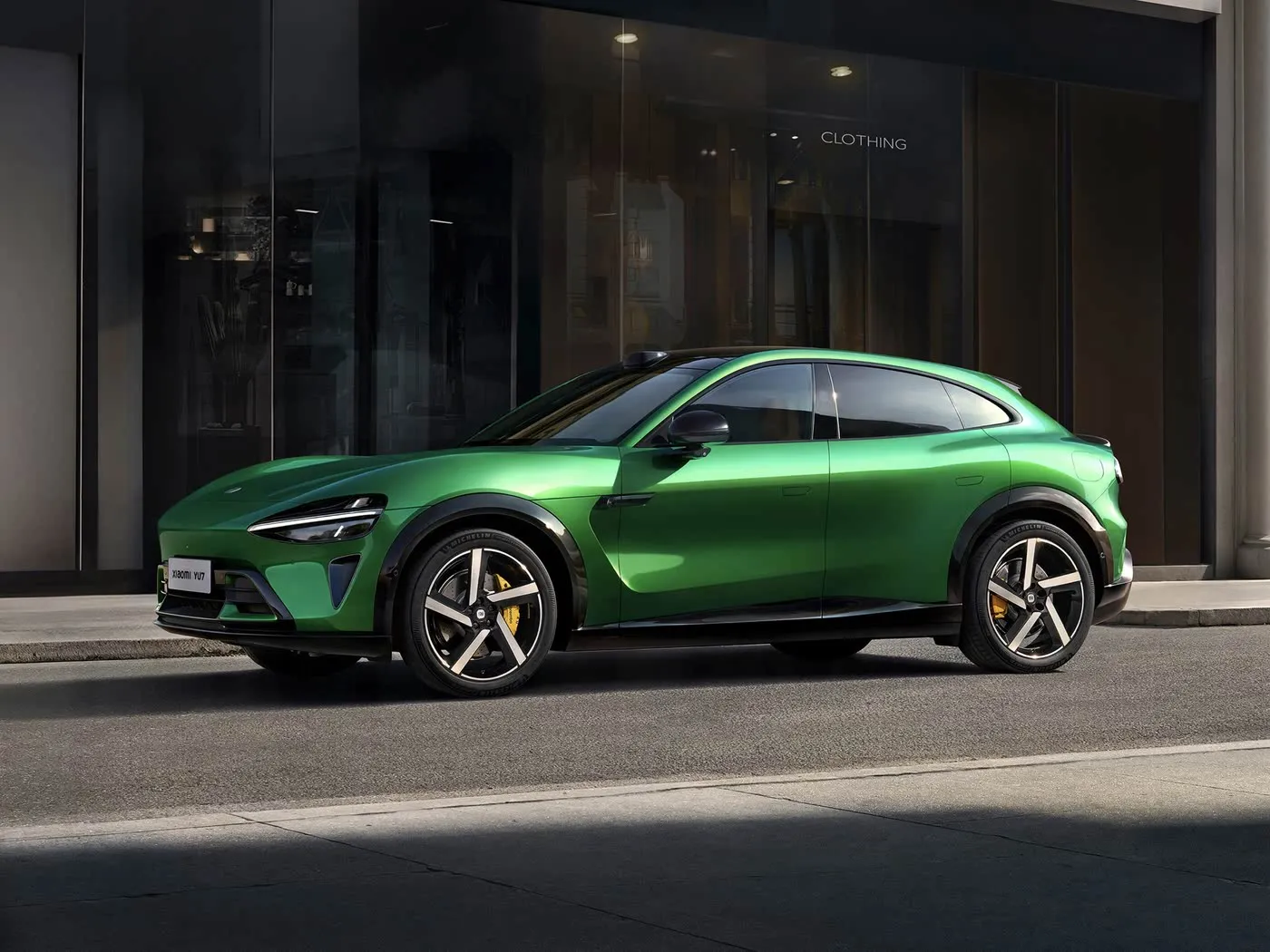 Salon Siyar Xiaomi Yu7 Sabuwar motar makamashi ES SUV na dogon Weken Wheekbase 5