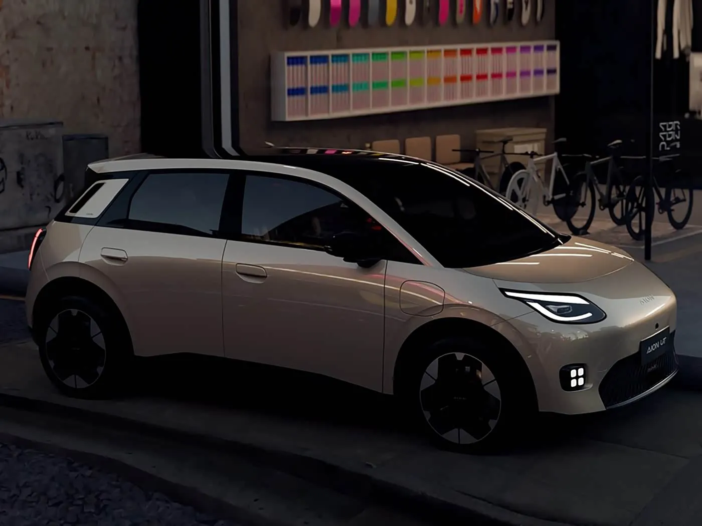 Sabuwar Makamashi Tsabtace Wutar Lantarki Mini Hatchback AION UT Hot Sale Lithium Hybrid EV Daga GAC Haɗin gwiwar Haɗin gwiwar Farashi