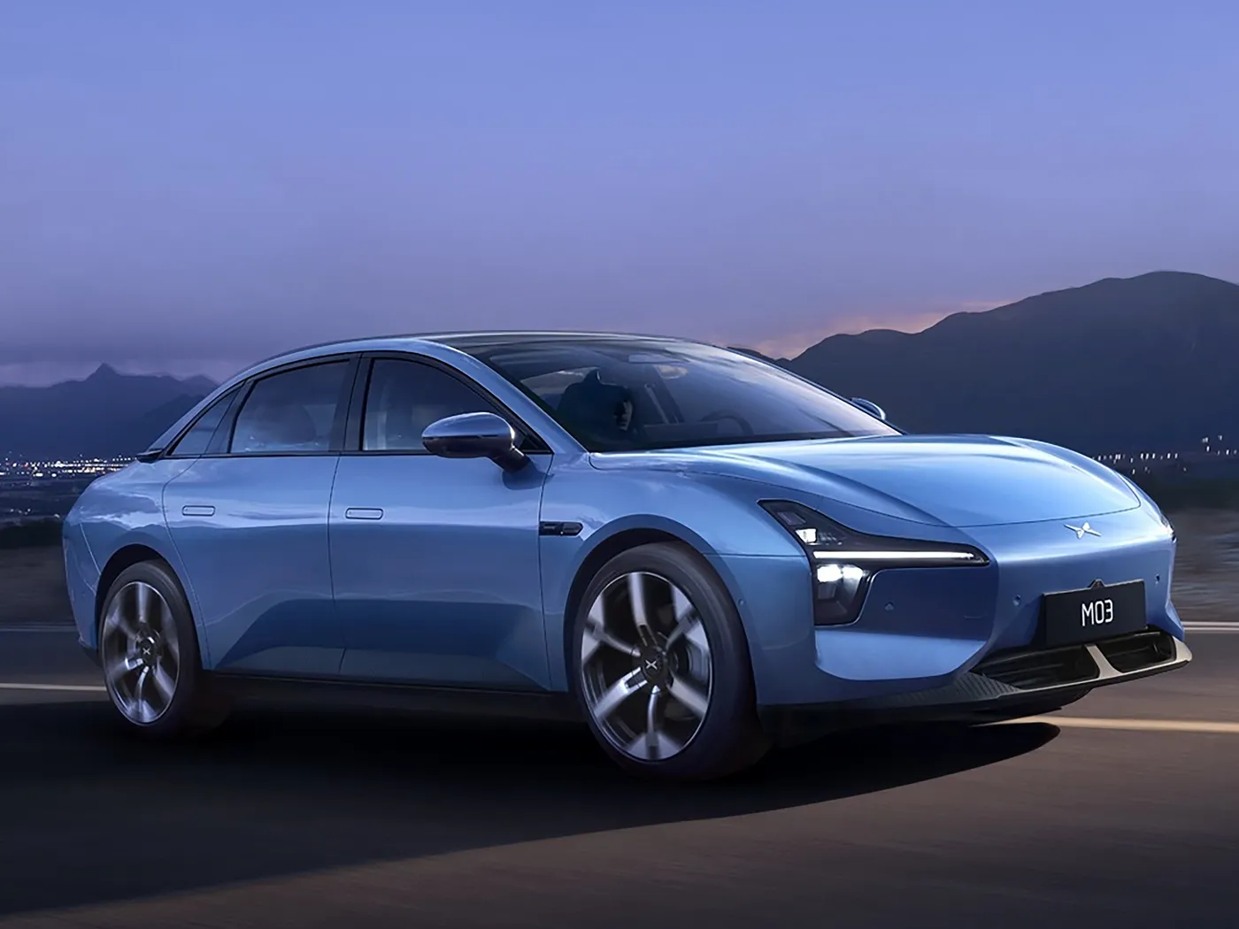 Xiaopeng 2025 Mona M03 Sediyan Longer Long 515km New Motar Makamashi SUV & Hat Hatchback Ev Lithium