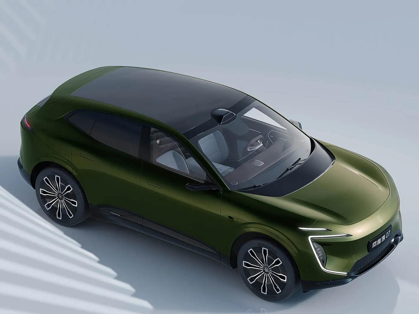 Avita 07 Pure Electric/Range extender SUV Kwarewar Tuki na Wutar Lantarki na Zamani tare da Huawei ADS 3.0 Sabuwar Motar Makamashi