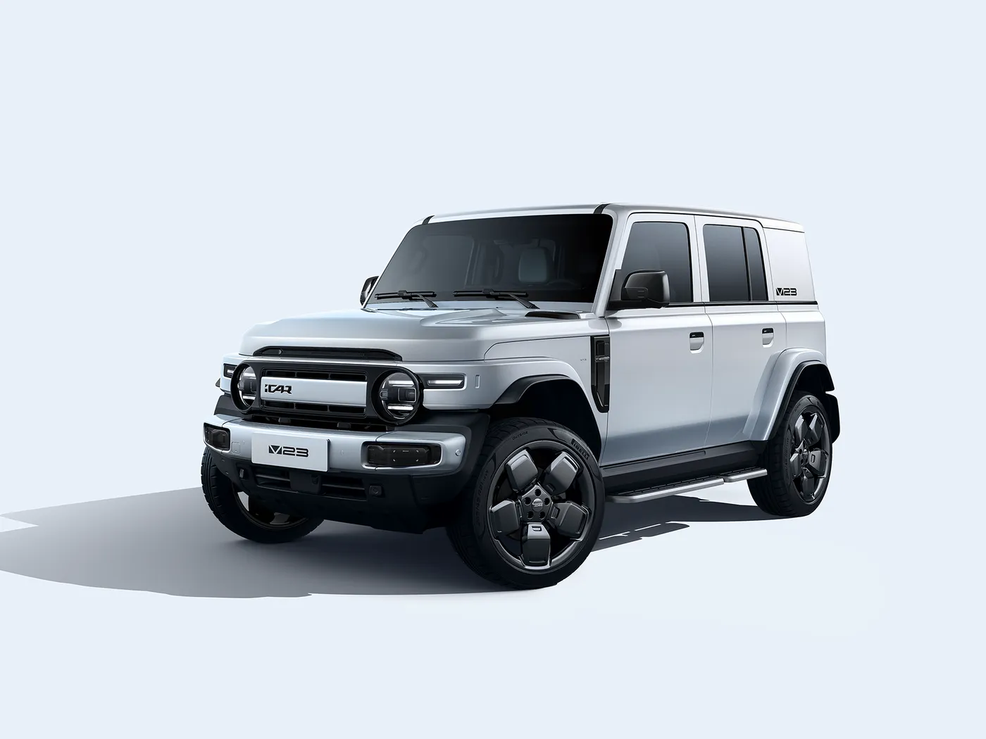 Chery ICar V23 EEC Certified Mini SUV Hybrid Electric High Speed 4WD Off-Road Lithium Batirin Hagu Sabon Motar Makamashi