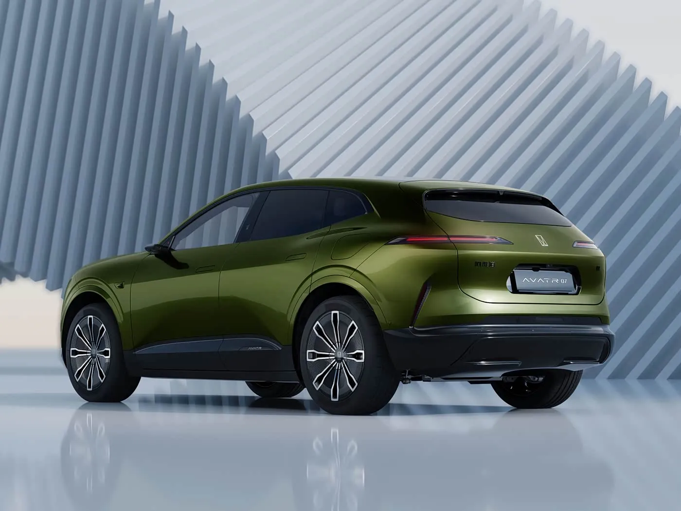 Avita 07 Pure Electric/Range extender SUV Kwarewar Tuki na Wutar Lantarki na Zamani tare da Huawei ADS 3.0 Sabuwar Motar Makamashi