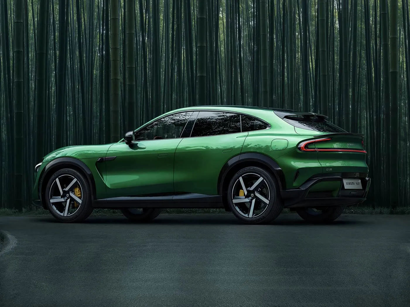 Salon Siyar Xiaomi Yu7 Sabuwar motar makamashi ES SUV na dogon Weken Wheekbase 5