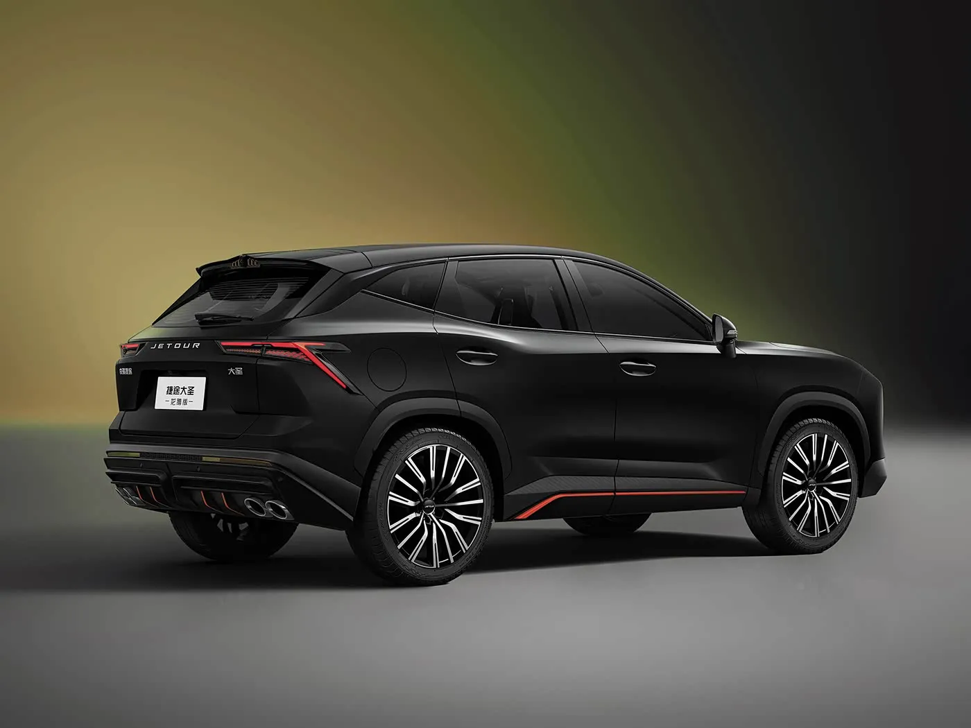 Jetour T2 SUV Hybrid Sigar Yuro VI Sabon Zuwan Haske Turbo ACC Atomatik Gearbox Fata tuƙin Hagu