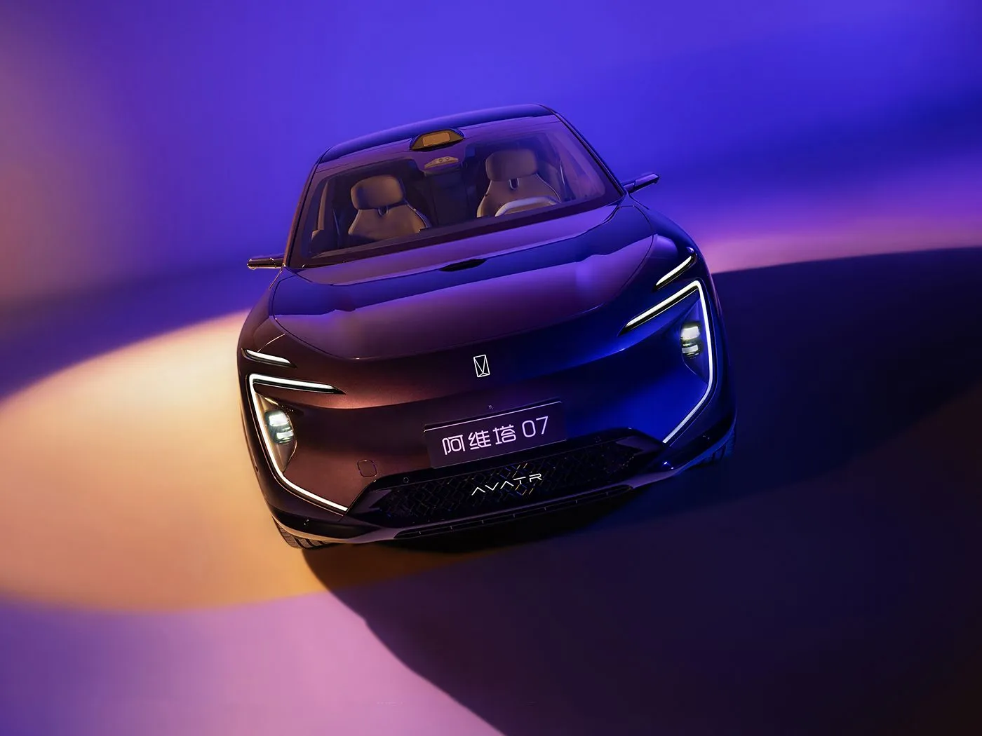 Avita 07 Pure Electric/Range extender SUV Kwarewar Tuki na Wutar Lantarki na Zamani tare da Huawei ADS 3.0 Sabuwar Motar Makamashi