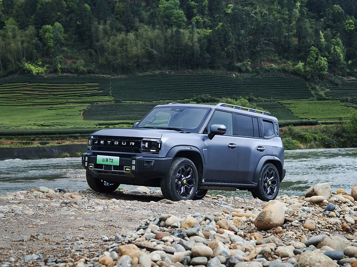 Jetour T2 SUV Hybrid Sigar Yuro VI Sabon Zuwan Haske Turbo ACC Atomatik Gearbox Fata tuƙin Hagu