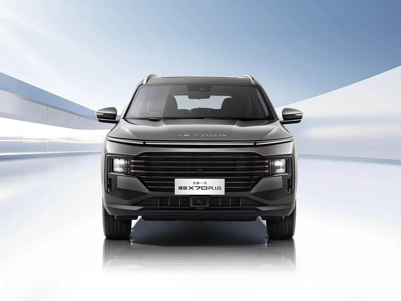 Sabuwar Chery Jetour X70 PLUS SUV Atomatik Drive Euro VI Emission Alloy Roof Fata Kujeru