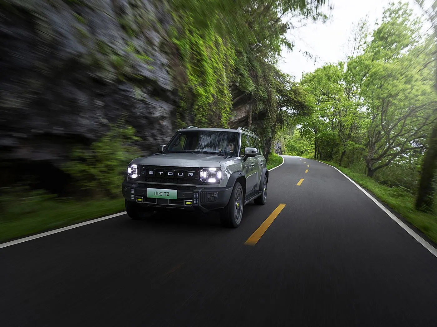 Jetour T2 SUV Hybrid Sigar Yuro VI Sabon Zuwan Haske Turbo ACC Atomatik Gearbox Fata tuƙin Hagu