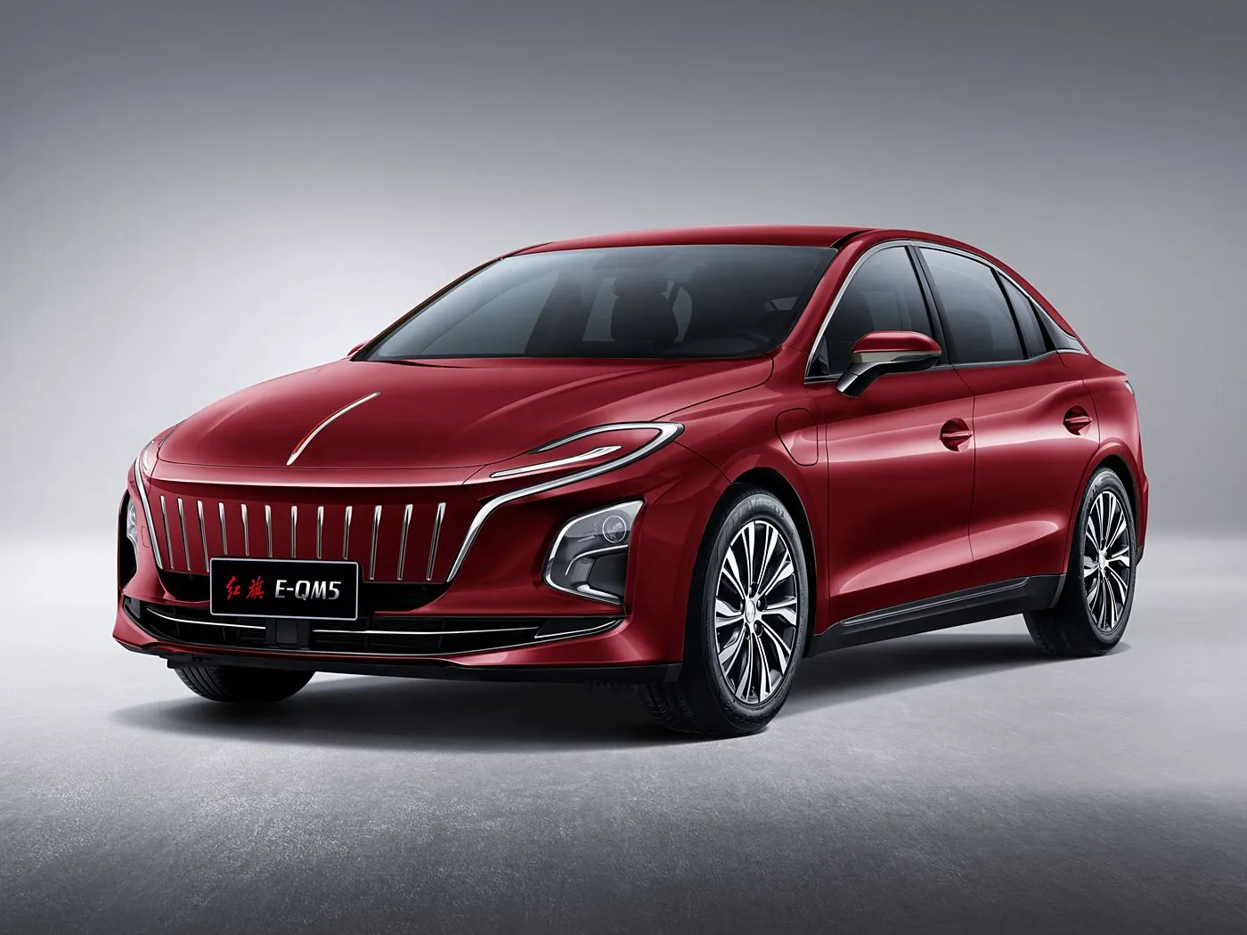Honqi e-qm5 spacious Ev sedan dogon keken hawan hawan hawan makamashi makamashi