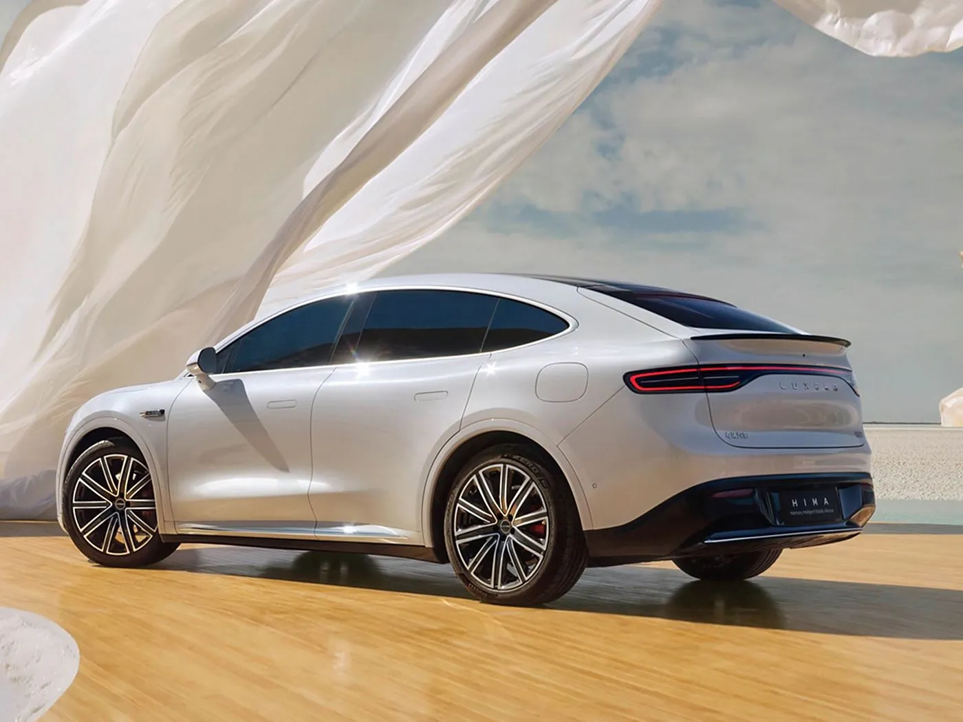 Luxeed R7 2025 matasan sev 5-seater Marin Marin Makamashin Motoci mai tsayi mai tsayi mai tsayi mai tsayi da yawa
