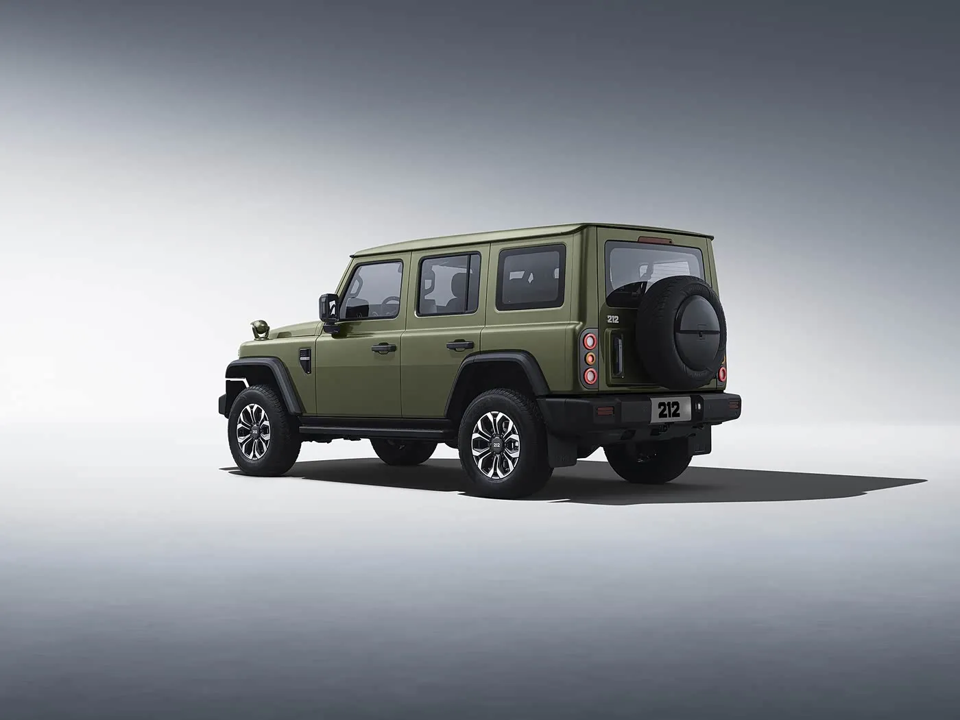 2025 BIAC 212 T01 RUGIG 4WD Vasts / Diesel 8at & Fata na Fata mai zafi mai ɗaukar hoto mai tsayi