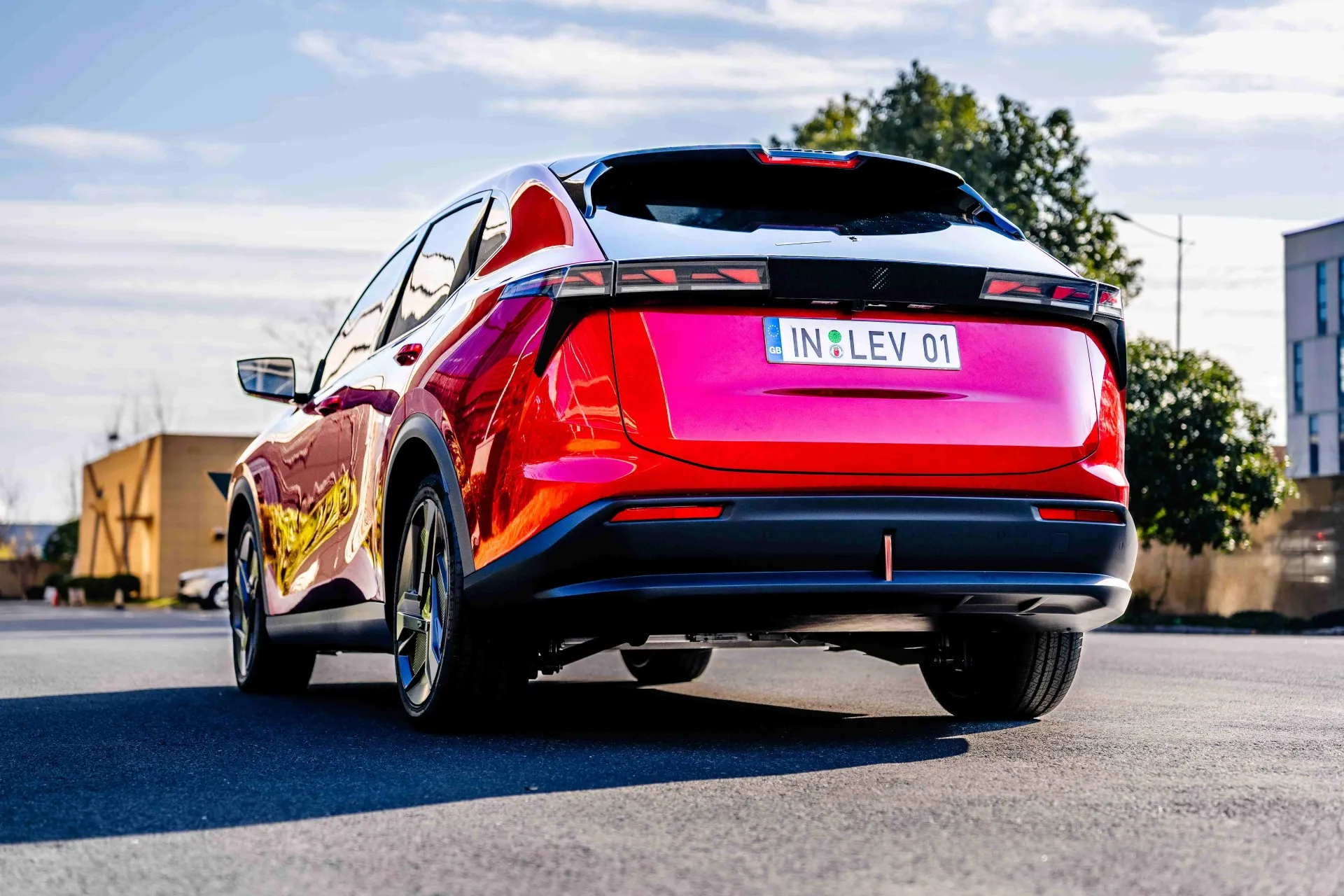 Hannun dama na Lev01 Drive SUV Sabuwar makamashin makamashi ev Long 40