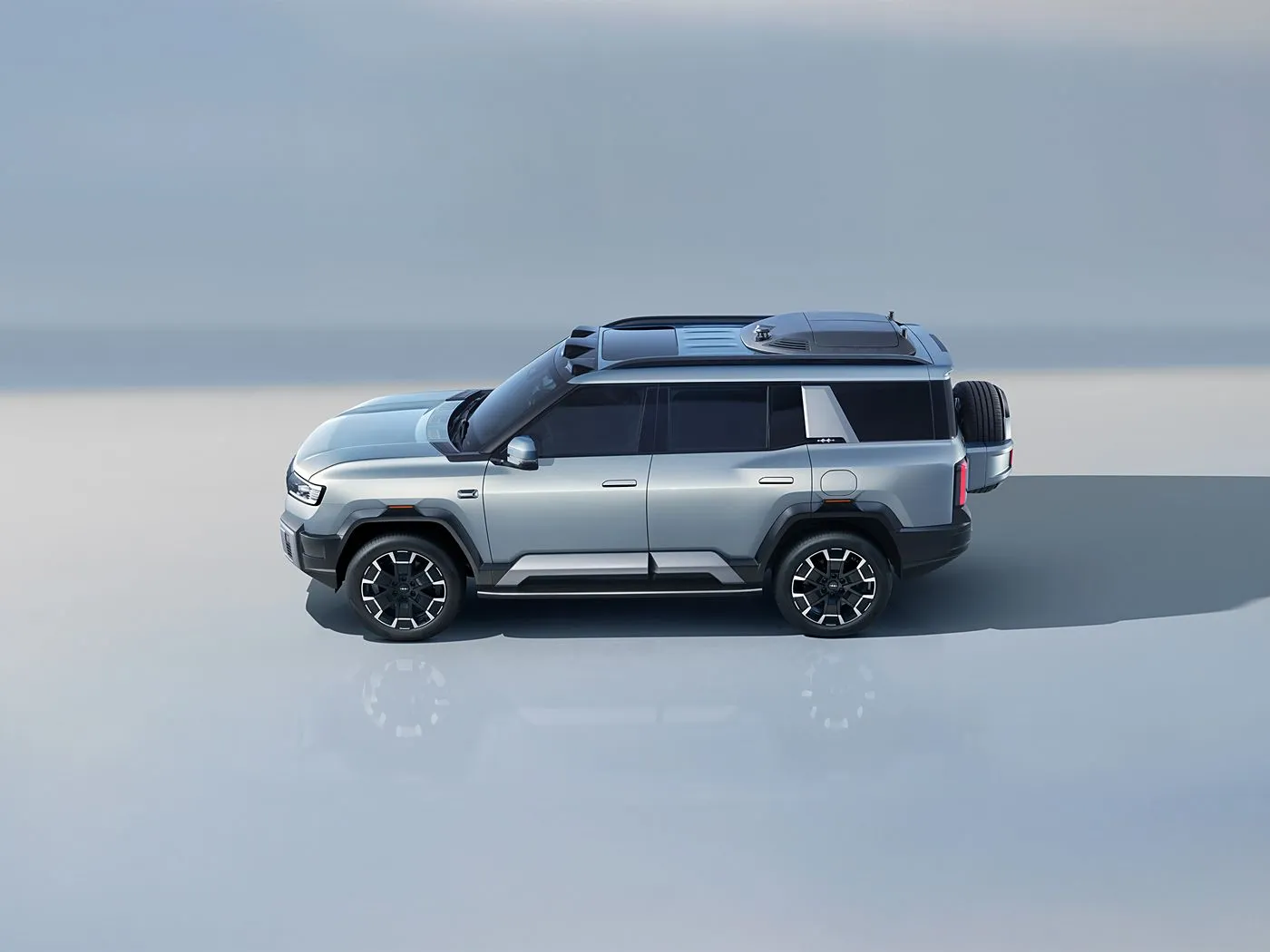 BYD Leopard 8 Luxury PHEV SUV 505HP Advanced Off-Road SUV 2.0T Plug-in Hybrid Electric SUV tare da Fasahar Chassis Cloud