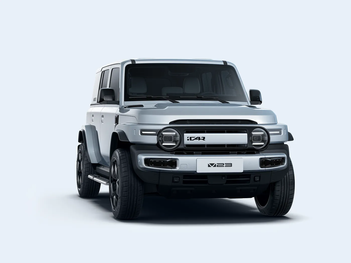 Chery ICar V23 EEC Certified Mini SUV Hybrid Electric High Speed 4WD Off-Road Lithium Batirin Hagu Sabon Motar Makamashi