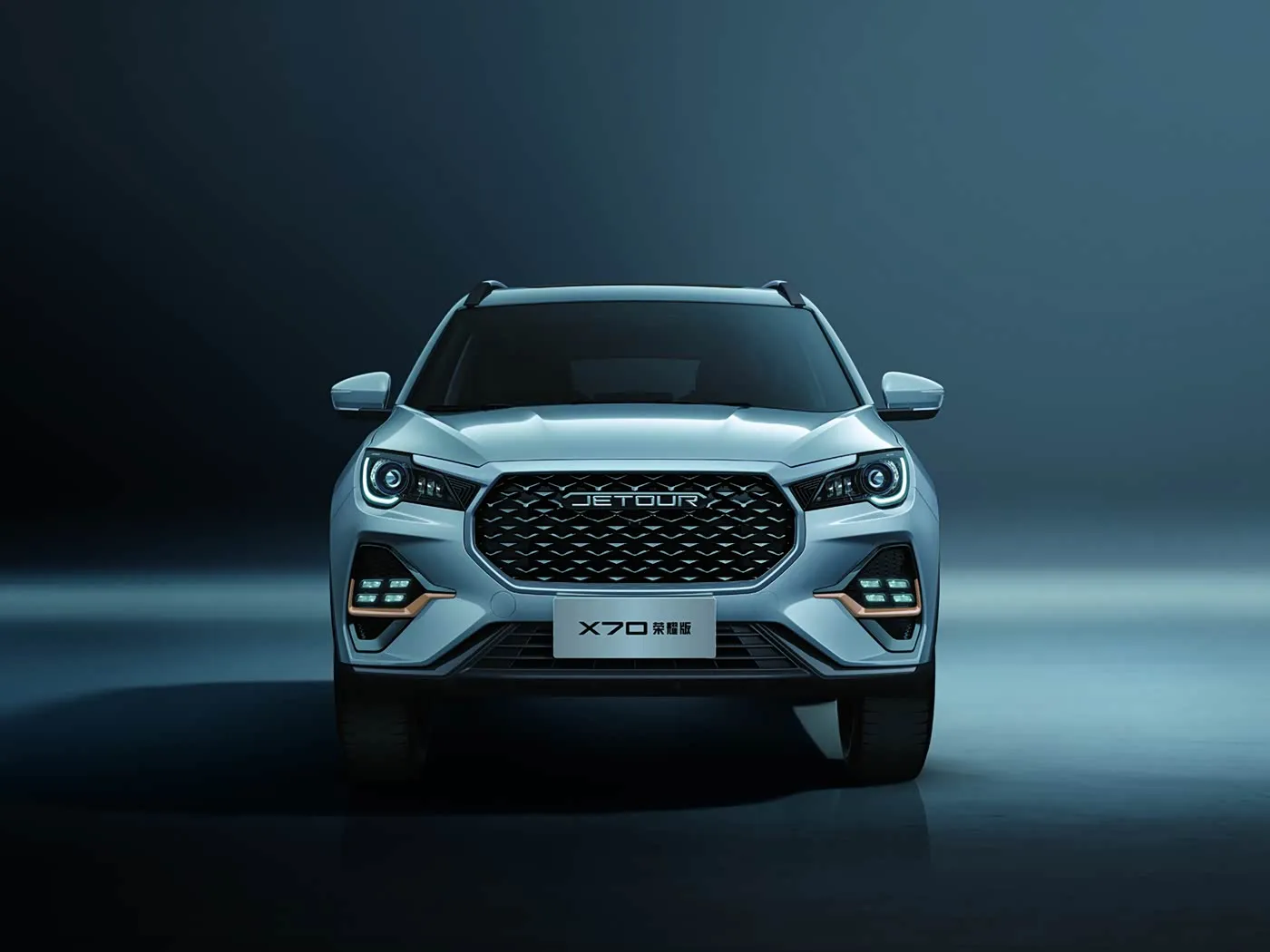 Sabuwar Chery Jetour X70 SUV Turi ta atomatik Euro VI Emission Alloy Roof Rack Rear Kamara Fata Kujeru