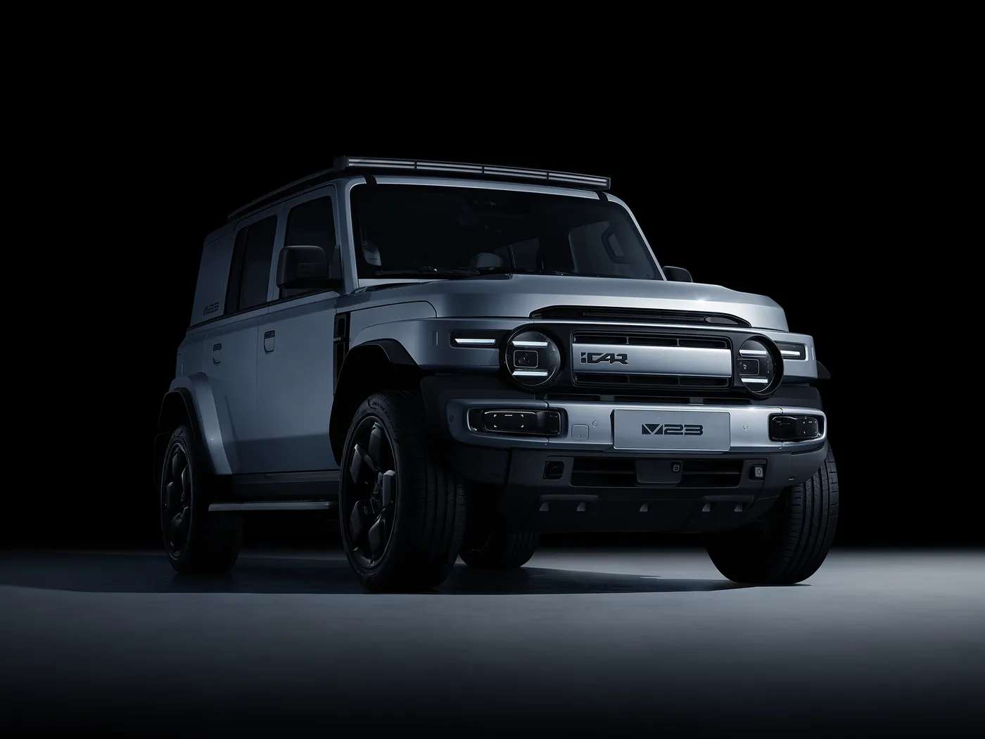 Chery ICar V23 EEC Certified Mini SUV Hybrid Electric High Speed 4WD Off-Road Lithium Batirin Hagu Sabon Motar Makamashi