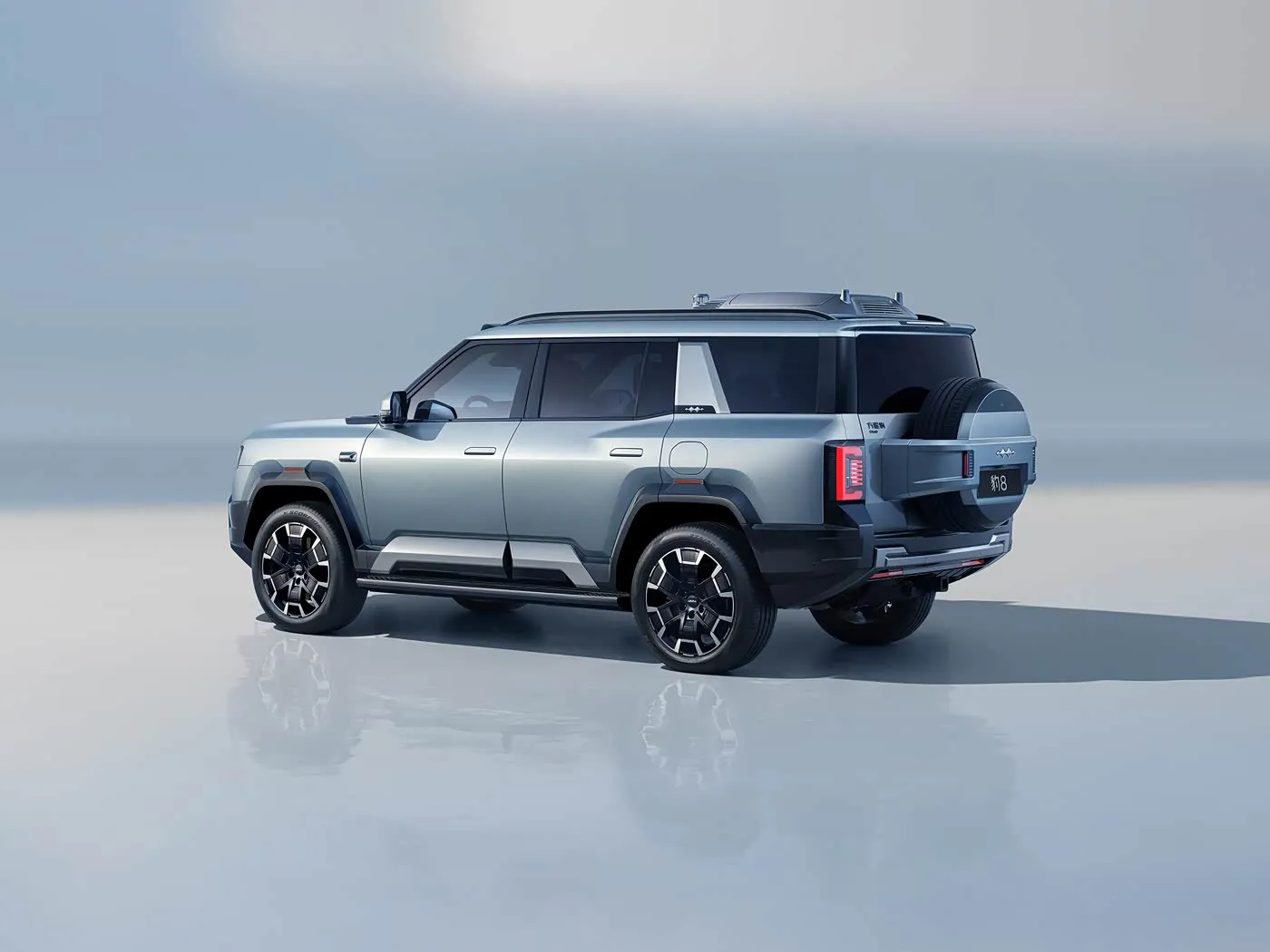 BYD Leopard 8 Luxury PHEV SUV 505HP Advanced Off-Road SUV 2.0T Plug-in Hybrid Electric SUV tare da Fasahar Chassis Cloud