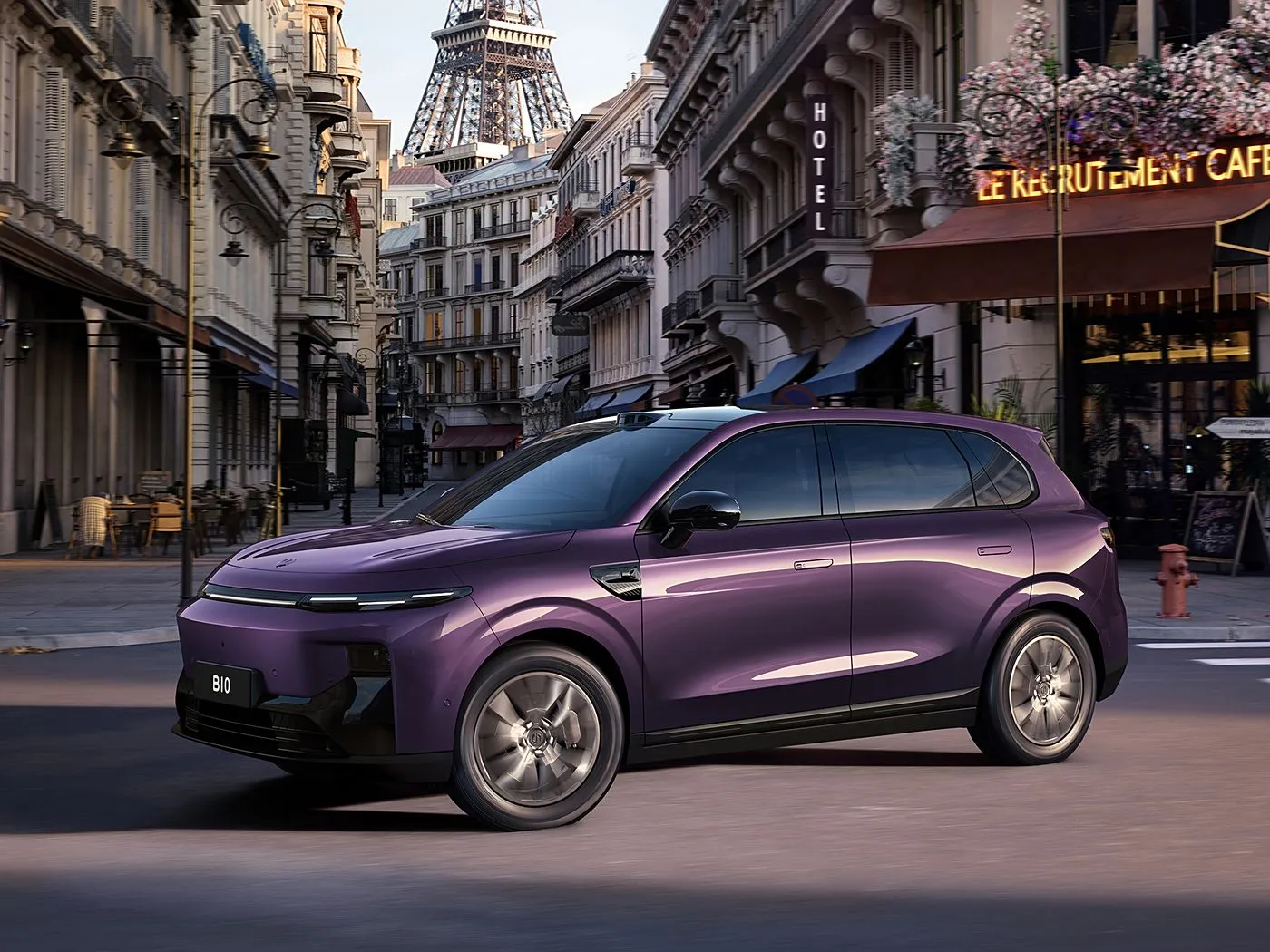 Leapmotor B10 Tsarkin Eldicarfin lantarki SUV tare da kewayon 510-600km CLTC, 14.6 "allon allo & Leapmotor Pilot New